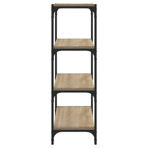 Βιβλιοθήκη Sonoma Δρυς 40x33x100 εκ. Επεξεργ. Ξύλο & Ατσάλι