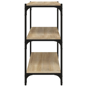 Βιβλιοθήκη Sonoma Δρυς 60x33x70,5 εκ. Επεξεργ. Ξύλο & Ατσάλι - Pakobazaar