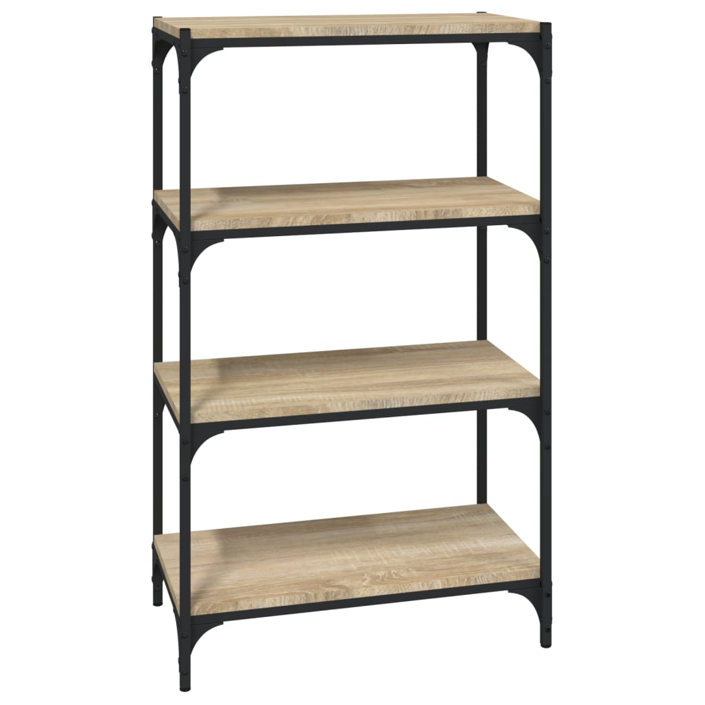 Βιβλιοθήκη Sonoma Δρυς 60x33x100 εκ. Επεξεργ. Ξύλο & Ατσάλι