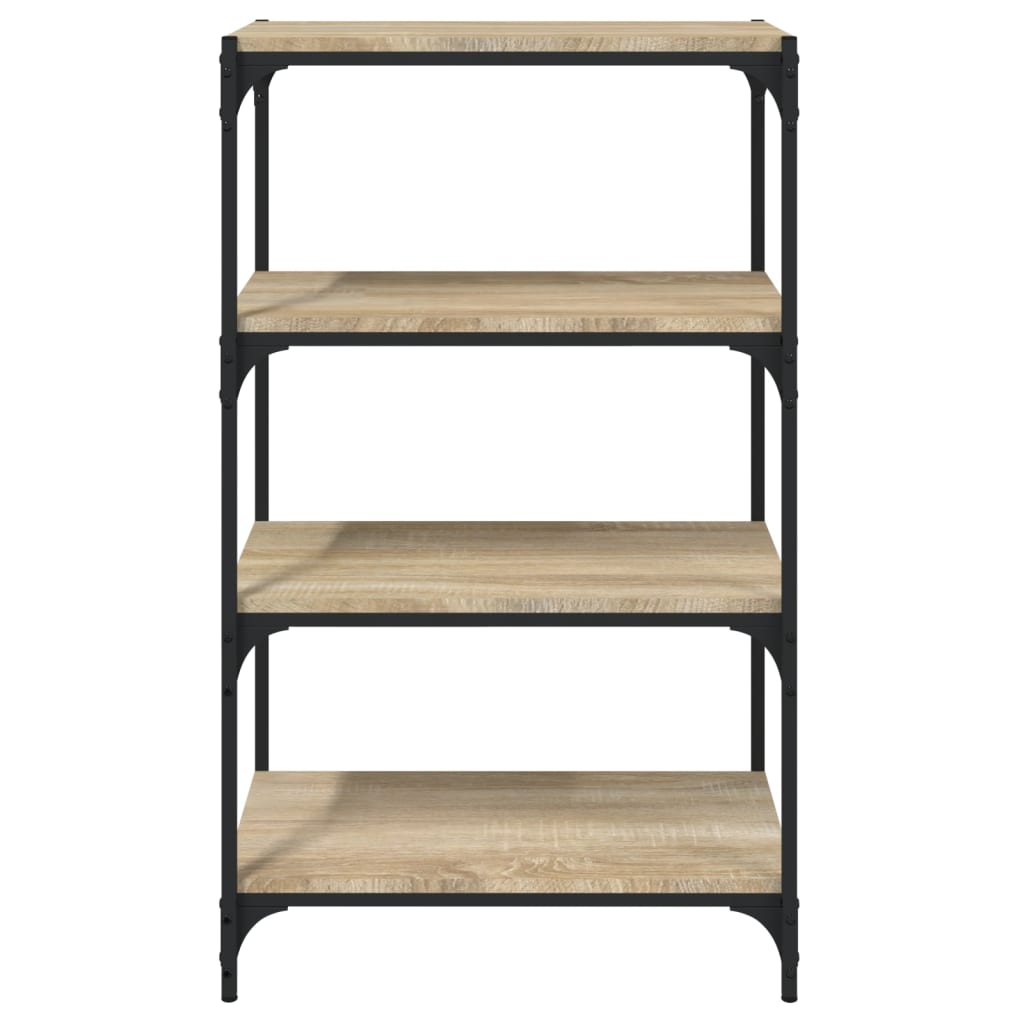Βιβλιοθήκη Sonoma Δρυς 60x33x100 εκ. Επεξεργ. Ξύλο & Ατσάλι
