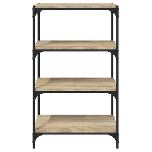 Βιβλιοθήκη Sonoma Δρυς 60x33x100 εκ. Επεξεργ. Ξύλο & Ατσάλι