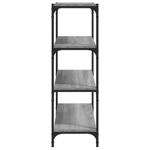 Βιβλιοθήκη Γκρι Sonoma 60 x 33 x 100 εκ. Επεξ. Ξύλο & Ατσάλι