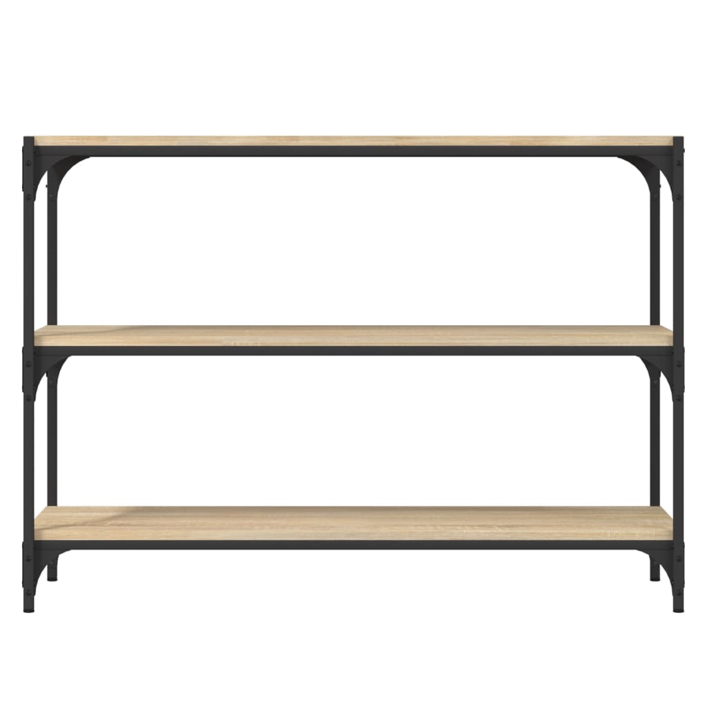 Βιβλιοθήκη Sonoma Δρυς 100x33x70,5 εκ. Επεξεργ. Ξύλο & Ατσάλι - Pakobazaar