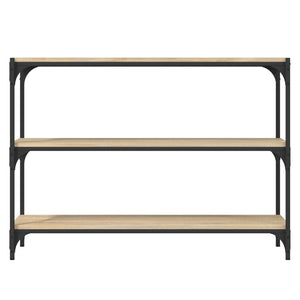 Βιβλιοθήκη Sonoma Δρυς 100x33x70,5 εκ. Επεξεργ. Ξύλο & Ατσάλι - Pakobazaar