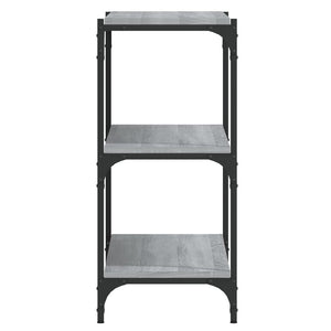 Βιβλιοθήκη Γκρι Sonoma 100 x 33 x 70,5 εκ. Επεξ. Ξύλο & Ατσάλι
