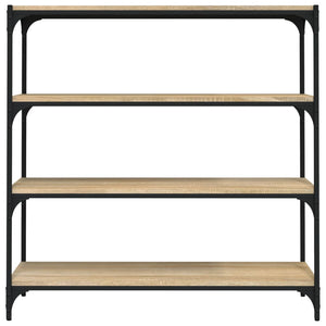 Βιβλιοθήκη Sonoma Δρυς 100x33x100 εκ. Επεξεργ. Ξύλο & Ατσάλι