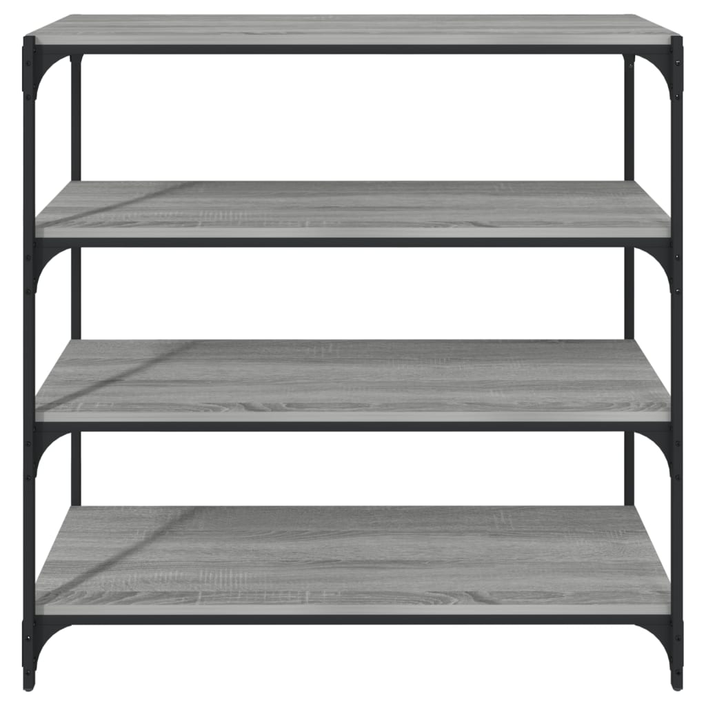 Βιβλιοθήκη Γκρι Sonoma 100 x 33 x 100 εκ. Επεξ. Ξύλο & Ατσάλι - Pakobazaar