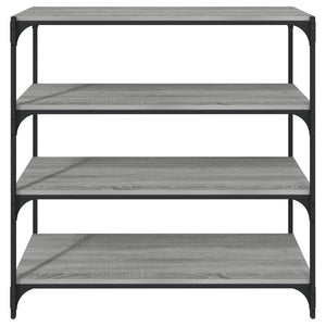 Βιβλιοθήκη Γκρι Sonoma 100 x 33 x 100 εκ. Επεξ. Ξύλο & Ατσάλι - Pakobazaar