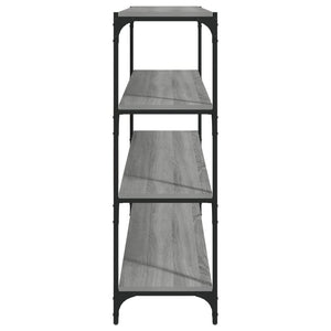 Βιβλιοθήκη Γκρι Sonoma 100 x 33 x 100 εκ. Επεξ. Ξύλο & Ατσάλι - Pakobazaar