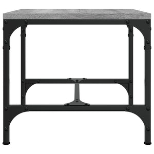 Βοηθητικό Τραπέζι Γκρι Sonoma 40x40x35 εκ. Επεξεργασμένο Ξύλο
