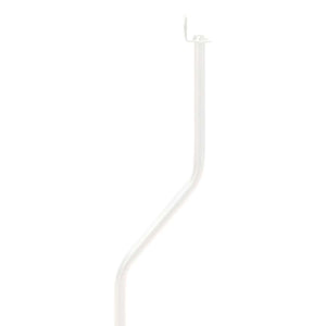 Βάσεις Ηχείων Universal 2 τεμ. Λευκές 19x19x82-104 εκ Ατσάλινες