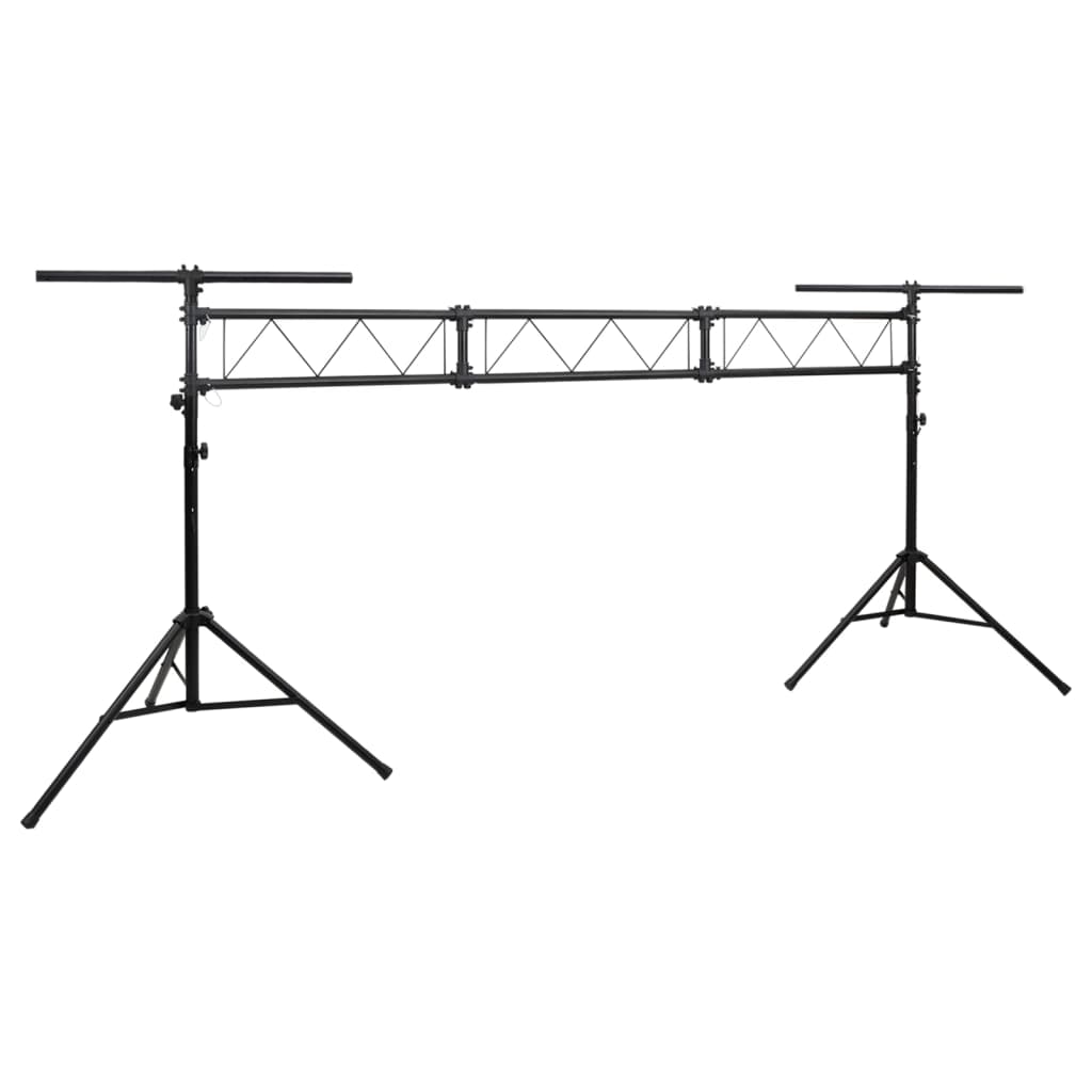 Βάση Φωτισμού Μαύρη 438 x 115 x (180-300) εκ. Ατσάλινη