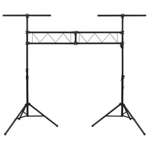 Βάση Φωτισμού Μαύρη 338 x 115 x (180-300) εκ. Ατσάλινη