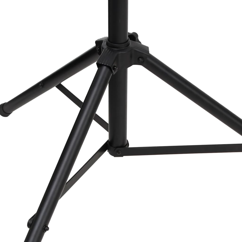 Βάση Φωτισμού Μαύρη 238 x 115 x (180-300) εκ. Ατσάλινη