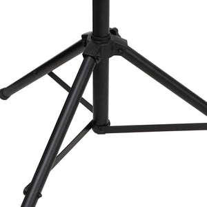 Βάση Φωτισμού Μαύρη 238 x 115 x (180-300) εκ. Ατσάλινη