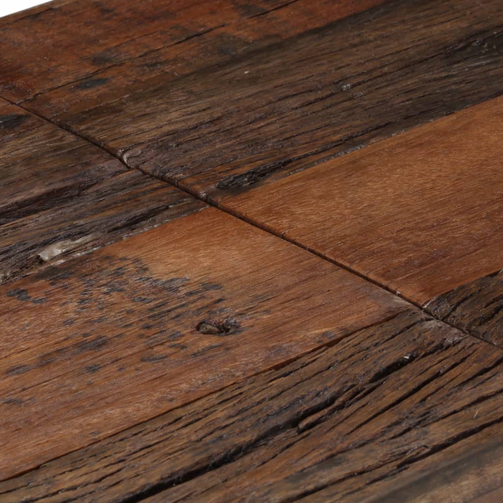 Κονσόλα Σαλονιού Ασημί Ανοξείδωτο Ατσάλι & Ξύλο Sleeper