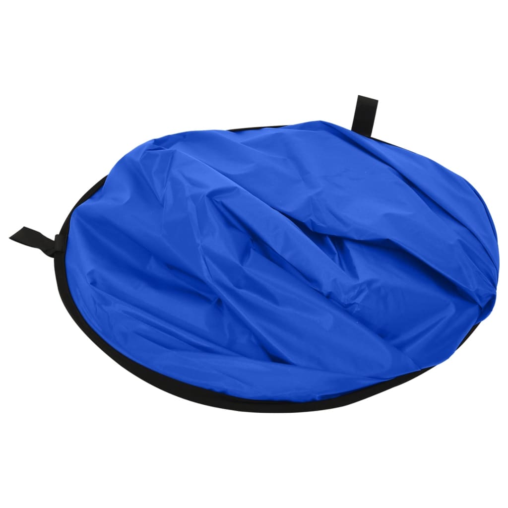 Φόντο Στούντιο 2 σε 1 Οβάλ Πράσινο και Μπλε 200 x 150 εκ. - PAKOBAZAAR