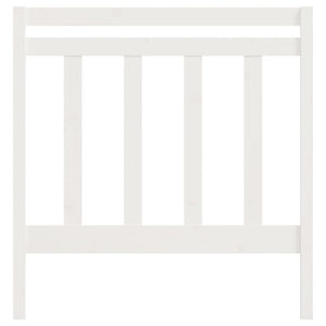 Καναπές Κρεβάτι Συρόμενος Λευκός 2x(90x190) εκ. από Μασίφ Πεύκο