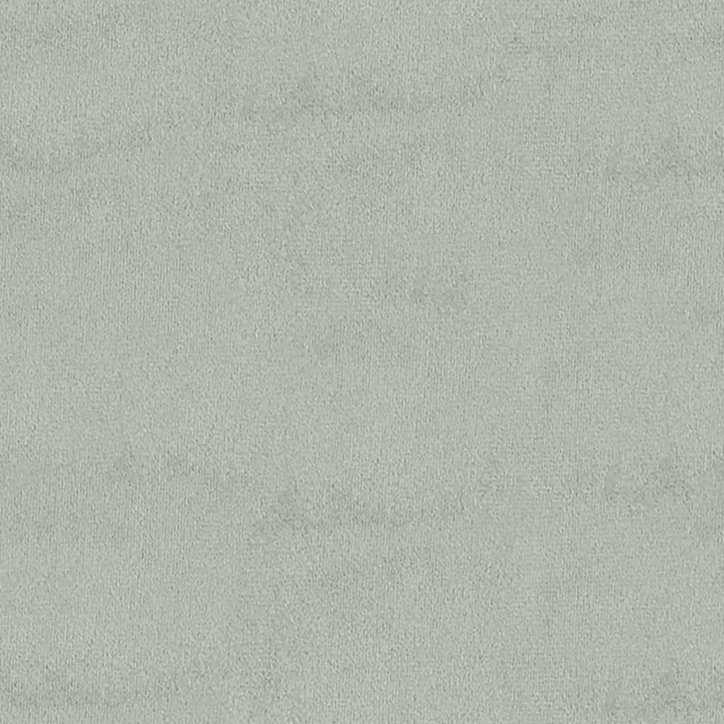 Πάγκος Ανοιχτό Γκρι 110 x 40 x 70 εκ. Βελούδινος