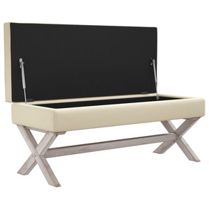 Πάγκος Αποθήκευσης 110 x 45 x 49 εκ. Λινός