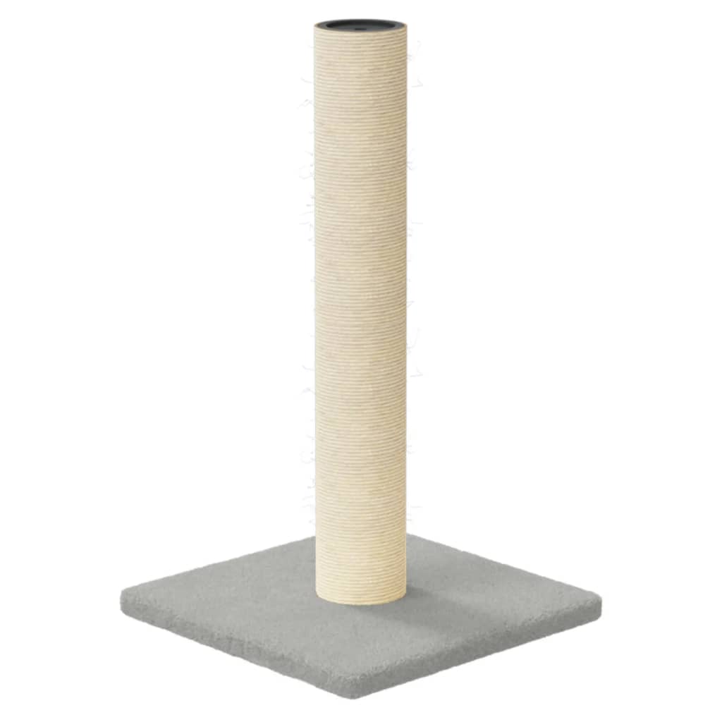 Στύλος Ξυσίματος για Γάτες Ανοιχτό Γκρι 22x22x45 εκ. - Pakobazaar