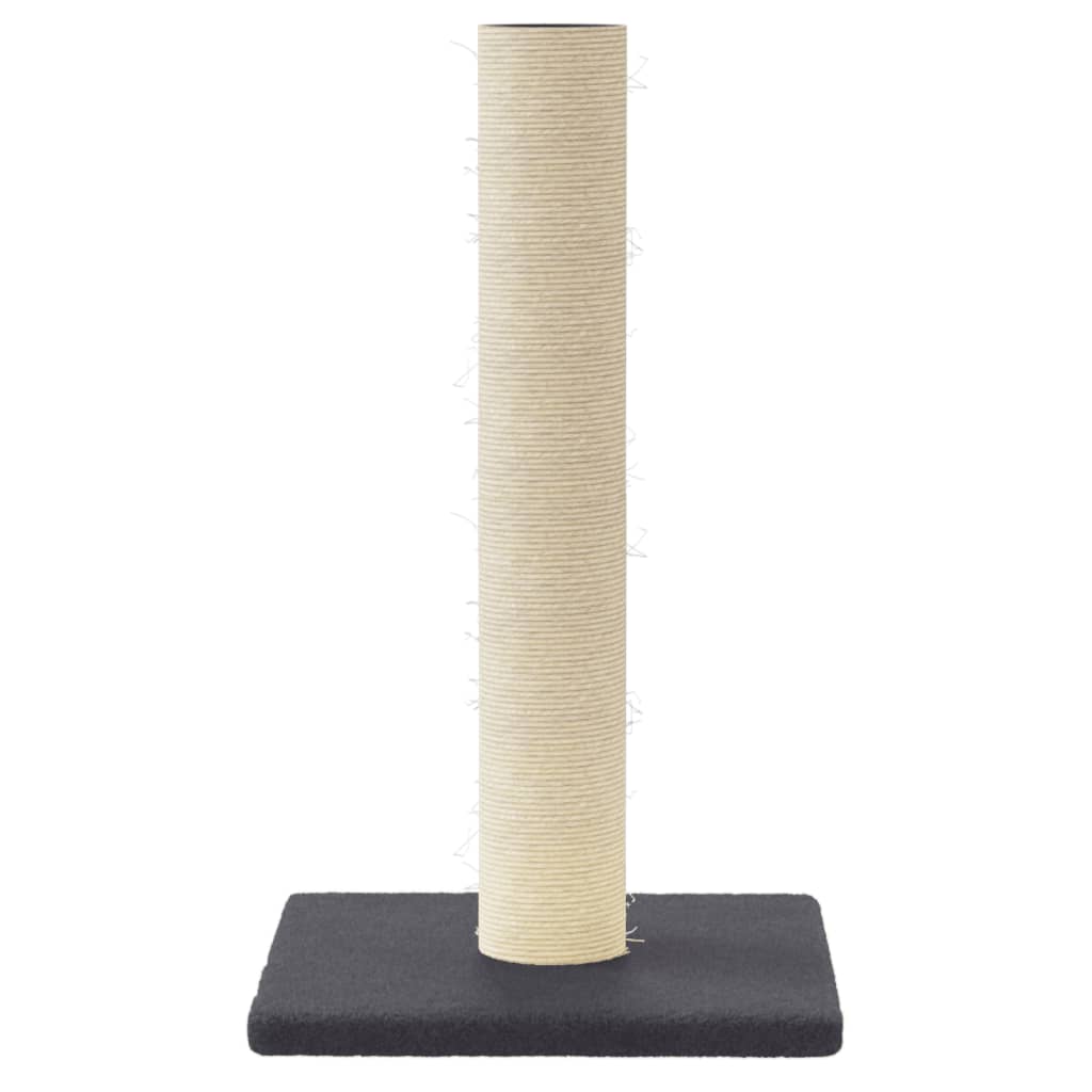 Στύλος Ξυσίματος για Γάτες Σκούρο Γκρι 22 x 22 x 45 εκ. - Pakobazaar