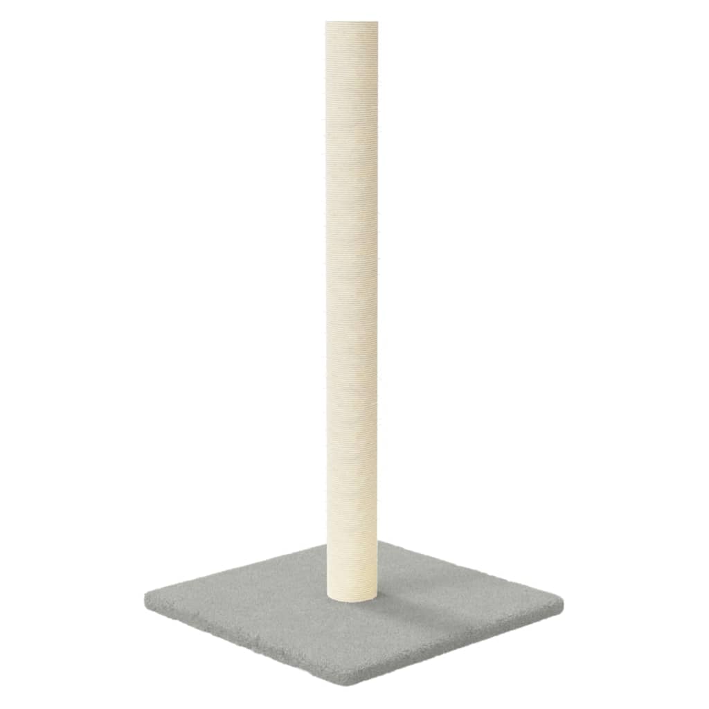 Στύλος Ξυσίματος για Γάτες Ανοιχτό Γκρι 35x35x70 εκ. - Pakobazaar