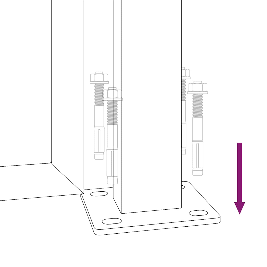 Πόρτα Κήπου με Σχέδιο Χόρτου από Ατσάλι Corten 100x125 εκ. - PAKOBAZAAR
