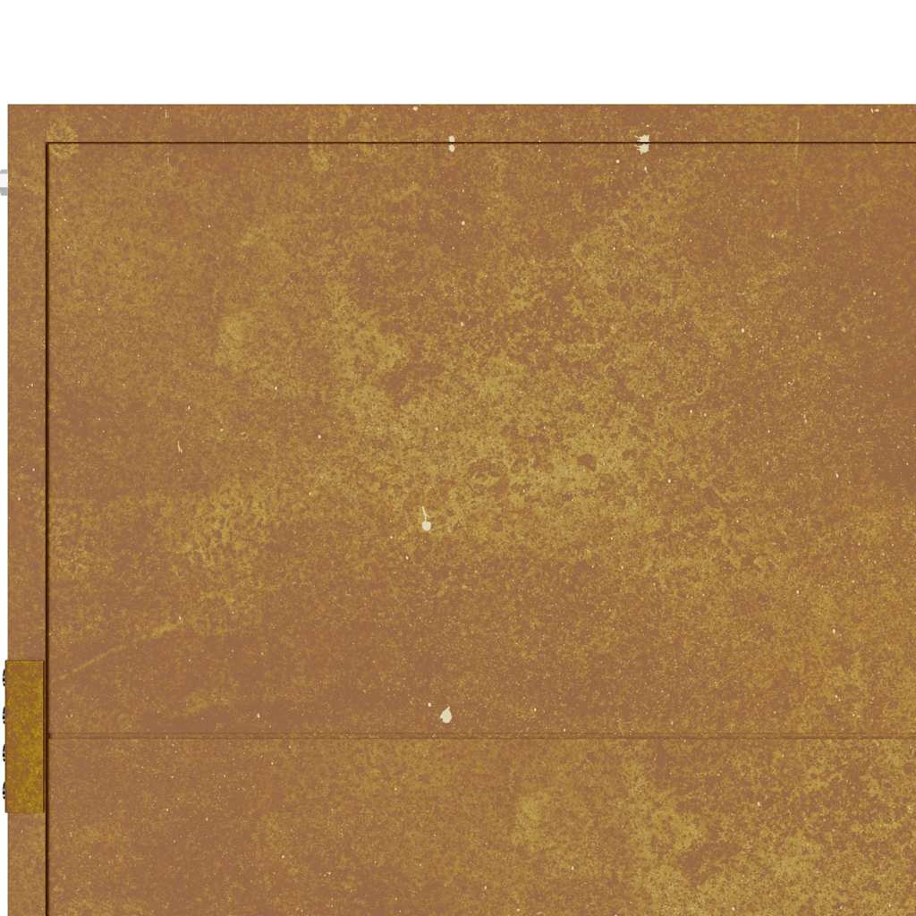 Πόρτα Κήπου από Ατσάλι Corten 100x75 εκ. - PAKOBAZAAR