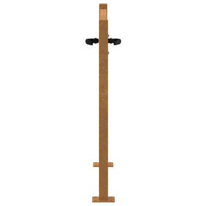 Πόρτα Κήπου 100x100 εκ. από Ατσάλι Corten - PAKOBAZAAR