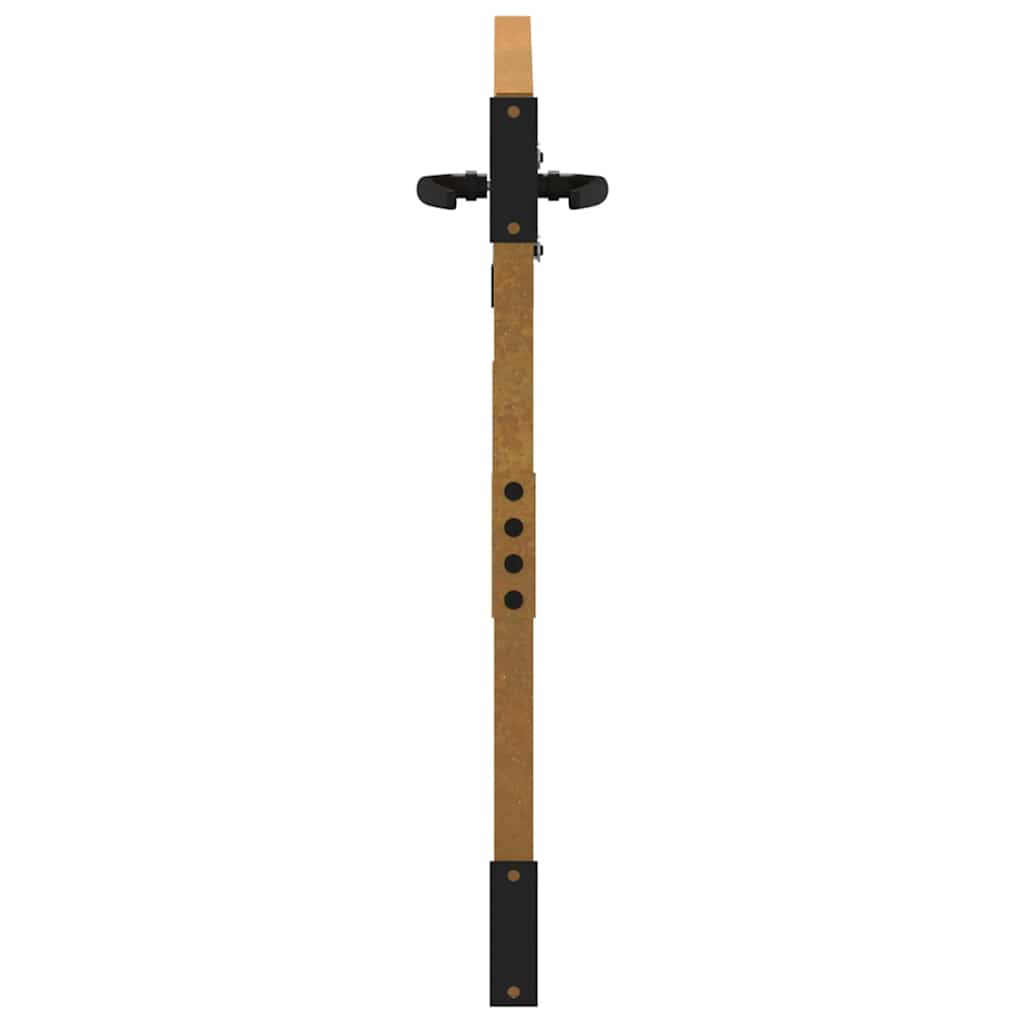 Πόρτα Κήπου Τετράγωνη 85x100 εκ. από Ατσάλι Corten - PAKOBAZAAR