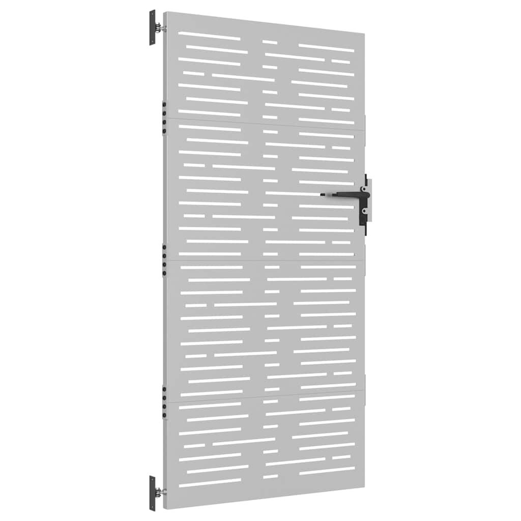 Πόρτα Κήπου Τετράγωνη 85 x 200 εκ. από Ατσάλι Corten - Pakobazaar