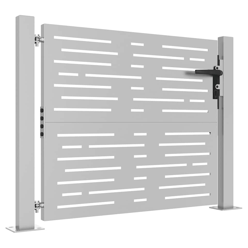 Πόρτα Κήπου Τετράγωνη 100x100 εκ. από Ατσάλι Corten - PAKOBAZAAR