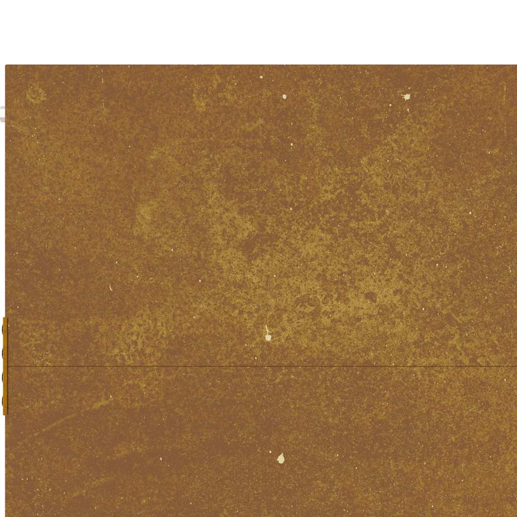 Πόρτα Κήπου από Ατσάλι Corten 85x75 εκ. - PAKOBAZAAR