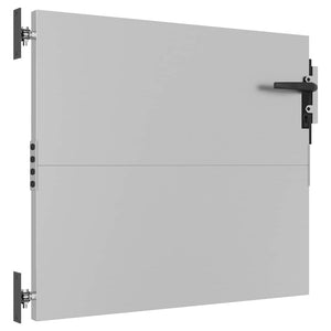 Πόρτα Κήπου Τετράγωνη 85x125 εκ. από Ατσάλι Corten - PAKOBAZAAR
