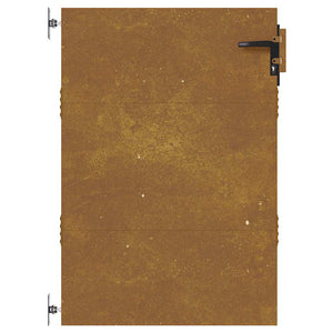 Πόρτα Κήπου 85x150 εκ. από Ατσάλι Corten