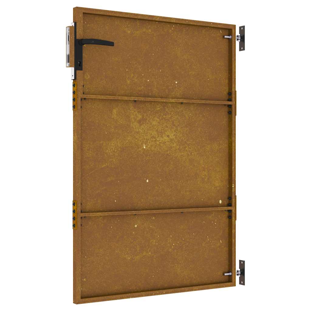 Πόρτα Κήπου 85x150 εκ. από Ατσάλι Corten