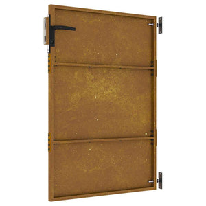 Πόρτα Κήπου 85x150 εκ. από Ατσάλι Corten