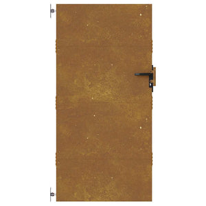 Πόρτα Κήπου 85x175 εκ. από Ατσάλι Corten