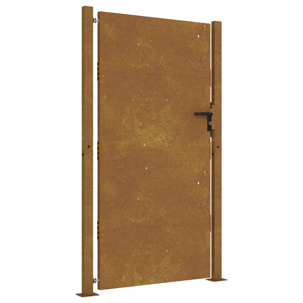 Πόρτα Κήπου 100x175 εκ. από Ατσάλι Corten