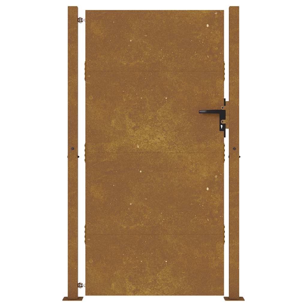 Πόρτα Κήπου 100x175 εκ. από Ατσάλι Corten