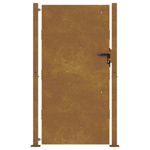 Πόρτα Κήπου 100x175 εκ. από Ατσάλι Corten