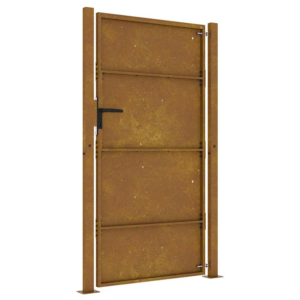 Πόρτα Κήπου 100x175 εκ. από Ατσάλι Corten