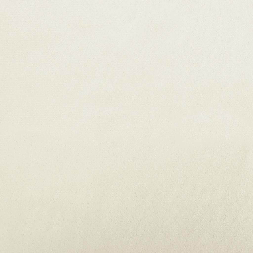 Κρεβάτι Σκύλου Κρεμ 60 x 40 x 30 εκ. Βελούδινο - PAKOBAZAAR