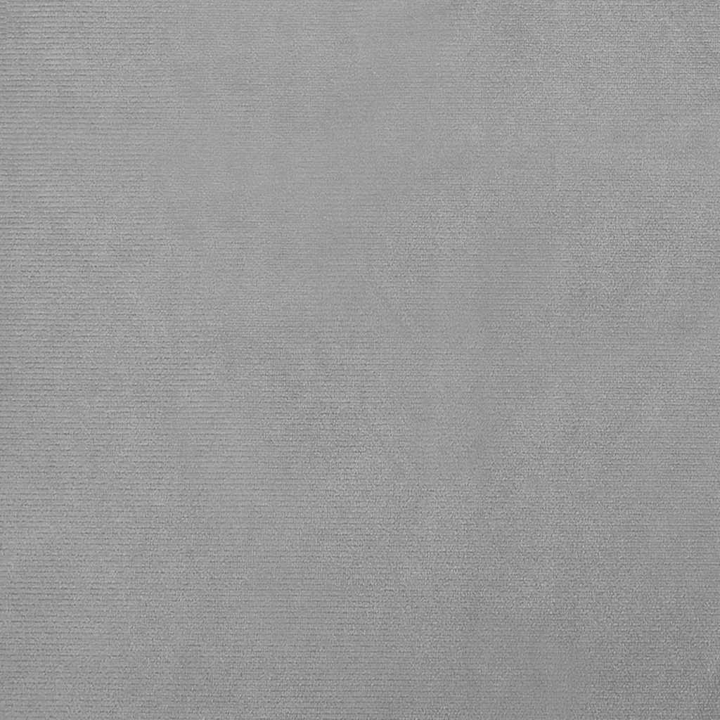 Κρεβάτι Σκύλου Ανοιχτό Γκρι 50 x 40 x 26,5 εκ. Βελούδινο - Pakobazaar