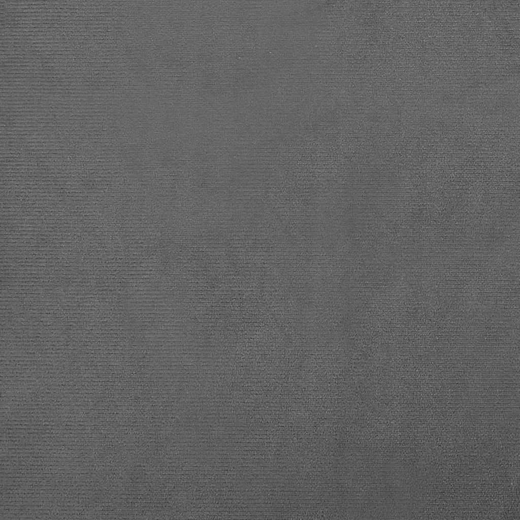 Κρεβάτι Σκύλου Σκούρο Γκρι 70x52x30 εκ. Βελούδινο - PAKOBAZAAR