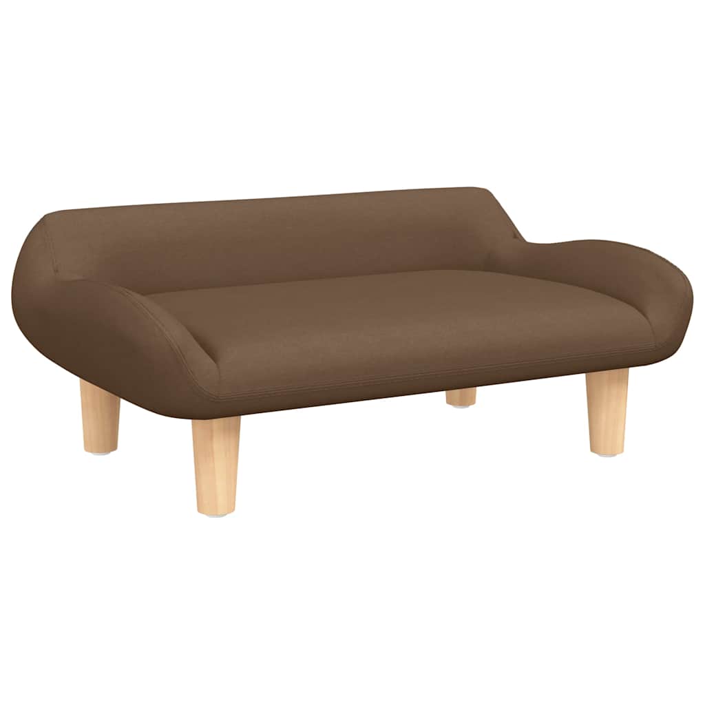 Κρεβάτι Σκύλου Καφέ 70 x 40 x 24 εκ. Υφασμάτινο - PAKOBAZAAR