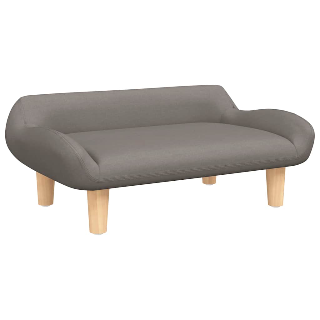 Κρεβάτι Σκύλου Taupe 70 x 40 x 24 εκ. Υφασμάτινο - PAKOBAZAAR