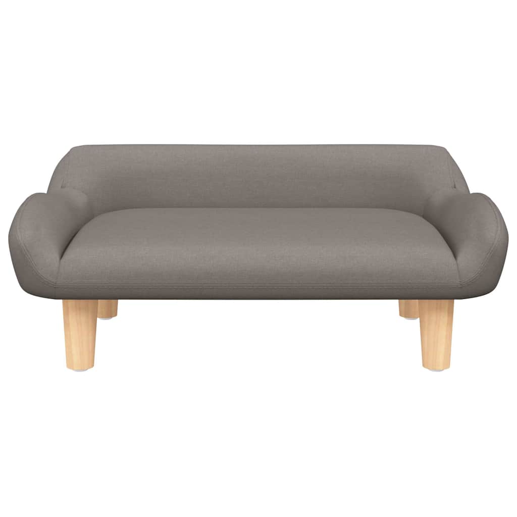 Κρεβάτι Σκύλου Taupe 70 x 40 x 24 εκ. Υφασμάτινο - PAKOBAZAAR