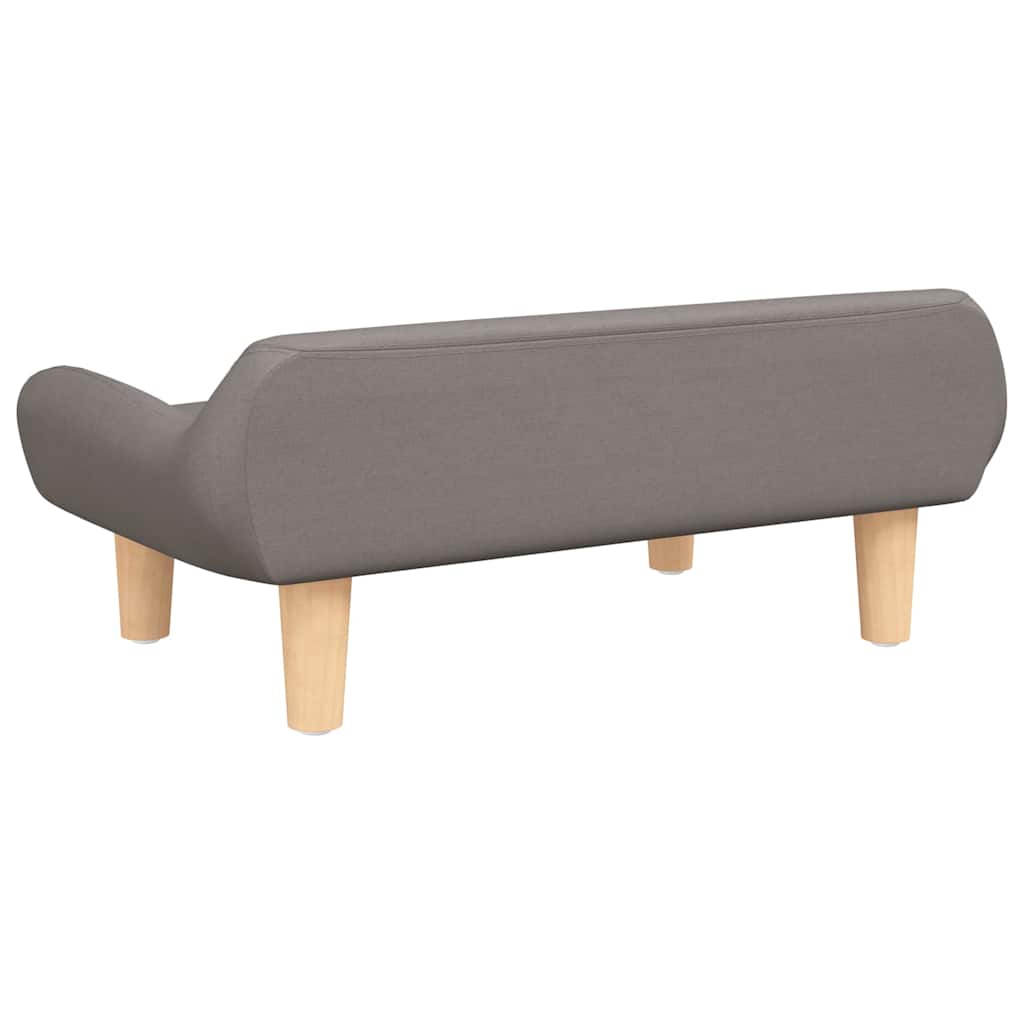 Κρεβάτι Σκύλου Taupe 70 x 40 x 24 εκ. Υφασμάτινο - PAKOBAZAAR